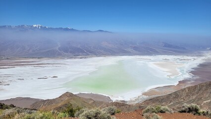 Death Valley Dante's View on Badwater Basin