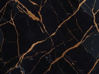 Luxurious Black Marble Pattern, Dark Color Marble Background