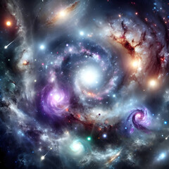 space background with stars