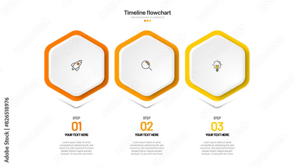 Poster timeline infographic design with 6 options or steps. infographics for business concept. can be used 