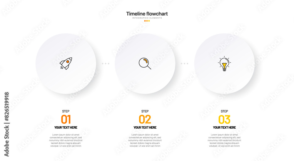 Poster timeline infographic design with 6 options or steps. infographics for business concept. can be used 
