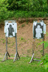 Shooting range for training
