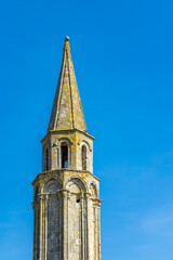 Top of the lantern of the dead of Saint-Pierre-d'Oleron, France