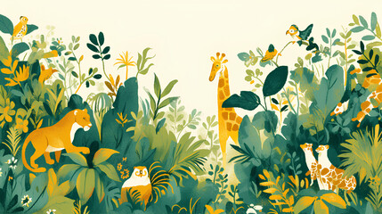 inspired floral and faunal landscapes inspired by Brazil