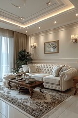 Luxurious Living Room Interior Design