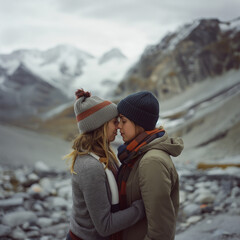 Lesbian Couple's Tender Connection