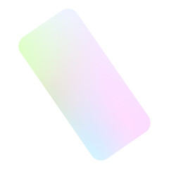 Trendy vector gradient shape for graphic and web design, decoration, templates, posters, stickers, web banners and etc. Isolated Colorful Spring Illustration for Graphic Art.