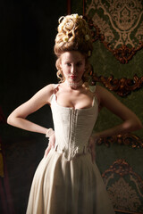 vintage historical portrait