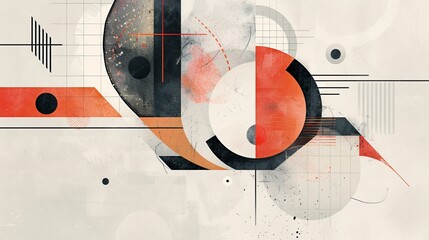 Abstract geometric art , Abstract geometric paintings
