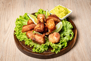 fried pork belly