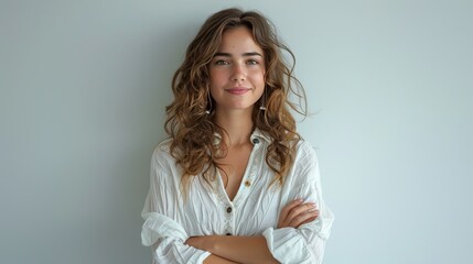 Fototapeta premium Modern Urban Purchaser: Embracing Innovation and Sustainability in Professional Life