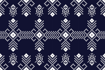 seamless knitted pattern
