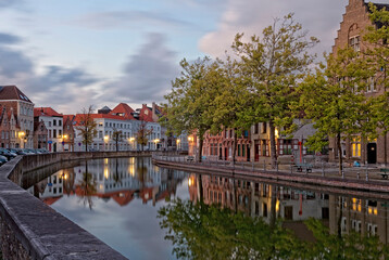 old towns in the Flemish country