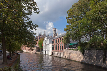 old towns in the Flemish country