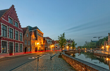 old towns in the Flemish country