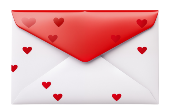 Love letter adorned with numerous tiny hearts, expressing affection and emotion in a multitude of endearing ways, conveying profound feelings and sentiments.