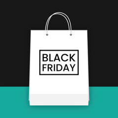 paper bag mockup realistic  