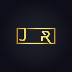 JR logo. J R design. White JR letter. JR, J R letter logo design. J R letter logo design in FIVE, FOUR, THREE, style. letter logo set in one artboard. J R letter logo vector design.