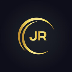 JR logo. J R design. White JR letter. JR, J R letter logo design. J R letter logo design in FIVE, FOUR, THREE, style. letter logo set in one artboard. J R letter logo vector design.