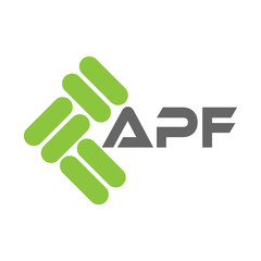 APF letter logo vector design, APF simple and modern logo. APF luxurious alphabet design