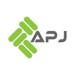 APJ letter logo vector design, APJ simple and modern logo. APJ luxurious alphabet design
