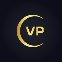 VP logo. V P design. White VP letter. VP, V P letter logo design. V P letter logo design in FIVE, FOUR, THREE, style. letter logo set in one artboard. V P letter logo vector design.