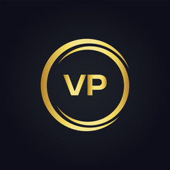 VP logo. V P design. White VP letter. VP, V P letter logo design. V P letter logo design in FIVE, FOUR, THREE, style. letter logo set in one artboard. V P letter logo vector design.