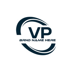 VP logo. V P design. White VP letter. VP, V P letter logo design. V P letter logo design in FIVE, FOUR, THREE, style. letter logo set in one artboard. V P letter logo vector design.