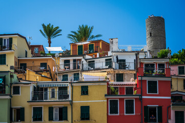 Wonder of the 5 lands. Vernazza, a village by the sea