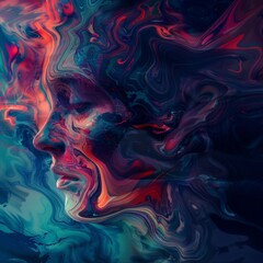 Cool wallpapers, 4k high-definition wallpapers, seamless connection, dizziness, universe, various colors, purple, blue, fantasy, 4k high-definition wallpapers, backgrounds, generated by AI.Cosmic Dre
