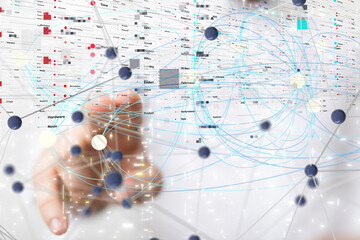 data code binary concept