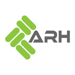 ARH letter logo vector design, ARH simple and modern logo. ARH luxurious alphabet design