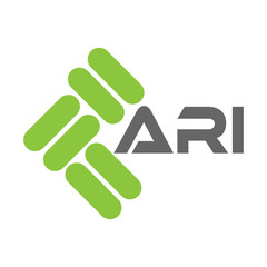 ARI letter logo vector design, ARI simple and modern logo. ARI luxurious alphabet design