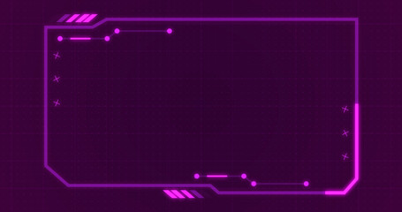 Rectangle hud interface dynamic moving shapes. Stream starting bg. Technology hud viewfinder motion graphic element static scientific games movies title. Cyber concept software geometry cut out.