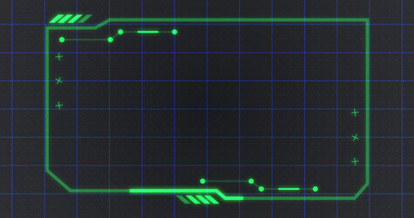 Rectangle hud interface dynamic moving shapes. Stream starting bg. Technology hud viewfinder motion graphic element static scientific games movies title. Cyber concept software geometry cut out.