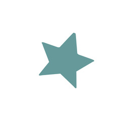 Silhouette Hand drawn Award Vector Icon Illustration isolated on white background