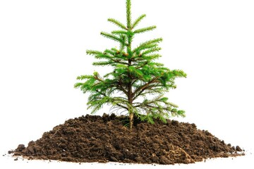 Soil Spruce Planting