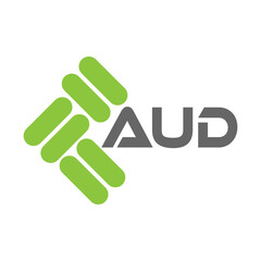 AUD letter logo vector design, AUD simple and modern logo. AUD luxurious alphabet design