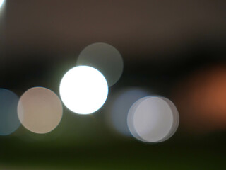 Abstract blurred lights background