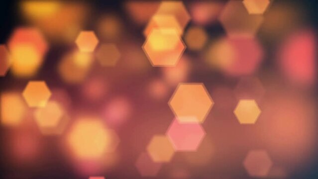 Abstract Background Bokeh Octagon Light
