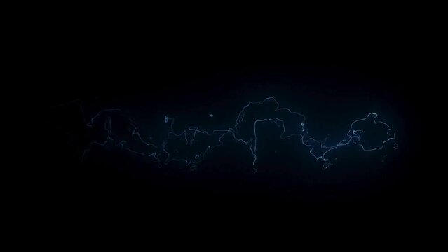 background with an  electric current