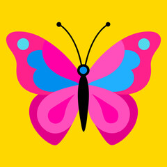 butterfly logo icon