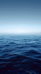 Fototapeta premium Serene Blue Gradient Backdrop for Calming Product Presentations