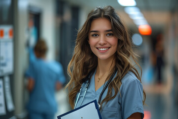 portrait of a female student