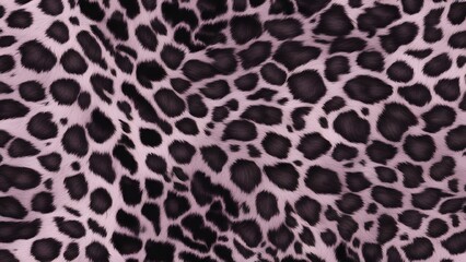 Leopard skin texture pink background