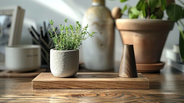 A simple, elegant desk calendar with a clean layout, providing a quick reference for dates and appointments without overwhelming the space.