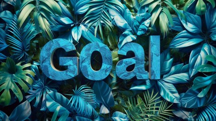 Blue Success and Target concept art poster.