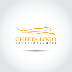 Abstract Cheetah Logo. Vector Illustration