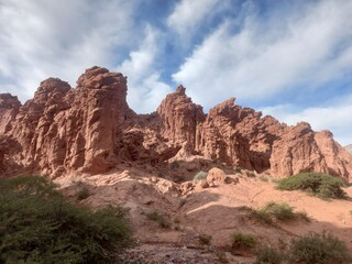 Desert landscape of northwestern Argentina