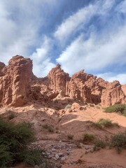 Fototapeta premium Desert landscape of northwestern Argentina